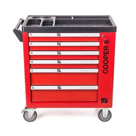 dielenský vozík G21 Cooper 6 red 

