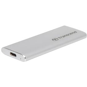 SSD externý Transcend ESD260C 1TB strieborný

