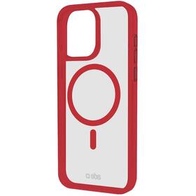 Kryt na mobil SBS Mag Frame s MagSafe na Apple iPhone 16 Pro červený

