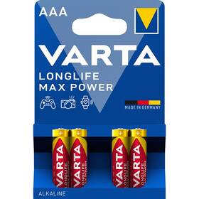 Batéria alkalická Varta AAA, LR03, blister 4ks 


