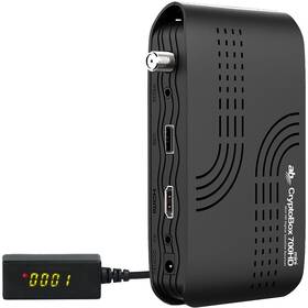Satelitný prijímač AB Cryptobox AB700HD mini čierny

