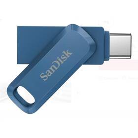 USB flashdisk SANDISK Ultra Dual Drive Go 256GB USB Type-C modrý

