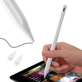 Stylus Mobilnet iPad Pencil Gen 2 Active biele


