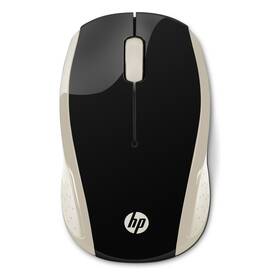 Myš HP 200 čierna/zlatá

