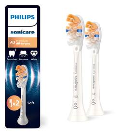 Náhradné hlavice Philips HX9092/87 (2 ks) biela farba
