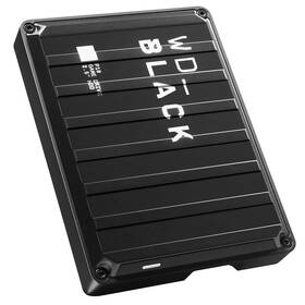 Externý pevný disk Western Digital Black P10 Game Drive 5TB čierna farba
