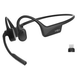 Slúchadlá Shokz OpenComm2 UC (2025), USB-C, Bluetooth čierna

