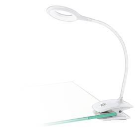 Stolná lampa Eglo Cabado, s klipom biela

