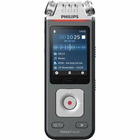 Diktafón Philips DVT6115 čierna farba
