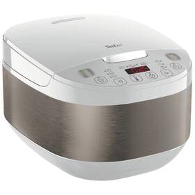 Multifunkčný hrniec Tefal RK6221E1 Simplycook plus, 4 l strieborný/biely

