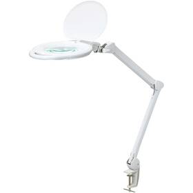 Stolná lampa Geti lupa GDM45D, regulácia jasu, 3 dioptrie biela

