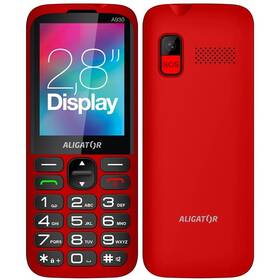 Mobilný telefón Aligator A930 4G červený

