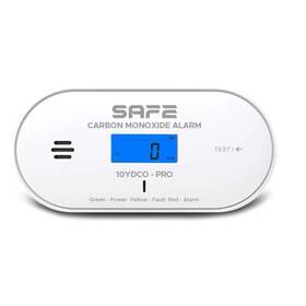 Senzor Safe 10YDCO-PRO, detektor CO biely

