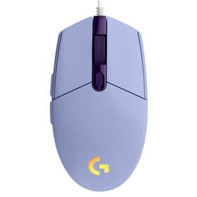 Myš Logitech G203 Lightsync fialová

