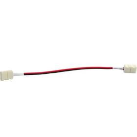 Kábel Solight prepojovacie, pre LED pásky 1cm, zacvakávacie biely

