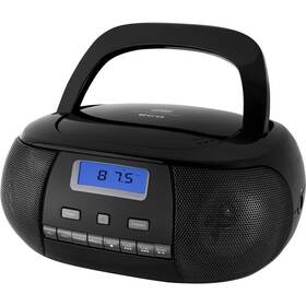 Rádioprijímač s CD ECG CDR 500 čierny

