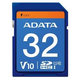 Pamäťová karta ADATA Premier SDHC 32GB UHS-I Class 10 modrá

