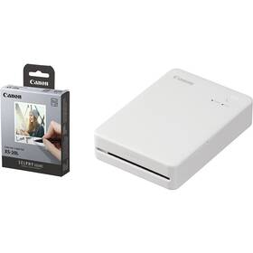 Fototlačiareň Canon SELPHY QX20 KIT + XS-20L (20 ks papierov) biela

