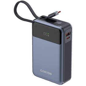 Powerbank Canyon OnPower 600 PD65W 20 000 mAh sivý


