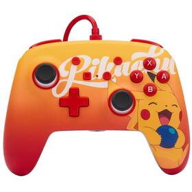 Gamepad PowerA Enhanced Wired pre Nintendo Switch - Oran Berry Pikachu 

