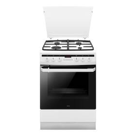 Kombinovaný sporák Amica SPA 6110 TLW biely

