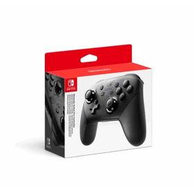 Bezdrôtový ovládač Nintendo Pro Controller čierna farba
