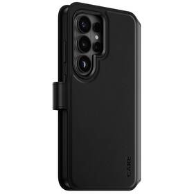 Puzdro na mobil flipové PanzerGlass CARE Tango 2v1 MagSafe na Samsung Galaxy S26 Ultra čierne

