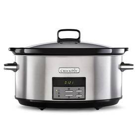 Pomalý hrniec CrockPot CSC063X čierny/nerez

