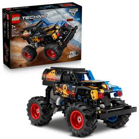 Stavebnica LEGO® Technic 42219 Monster Jam™ Grave Digger™ Oheň a led 

