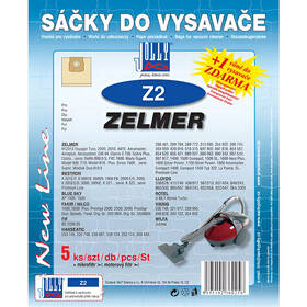 Vrecká pre vysávače Jolly Z 2 (5 ks) 

