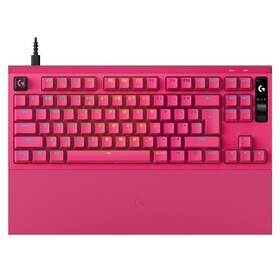 Klávesnica Logitech PRO X2 RAPID, US INT'L ružová

