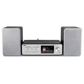 Minisystem JVC MX-E455S strieborný

