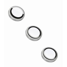 Ochranné sklo šošovky fotoaparátu FIXED Camera Glass na Samsung Galaxy A15/A15 5G strieborné

