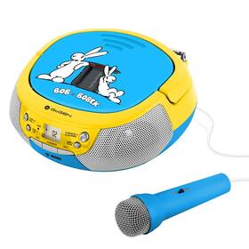 Rádioprijímač s CD GoGEN BOB A BOBEK PREHRÁVAČ modrý

