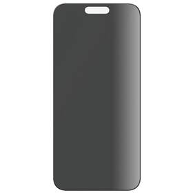 Tvrdené sklo PanzerGlass Privacy na Apple iPhone 15 Pro Max s instalačním rámečkem 

