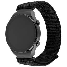 Remienok FIXED Nylon Sporty Strap na Garmin Quick Release 22mm čierny


