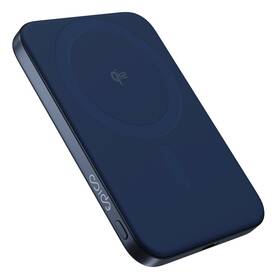 Powerbank Epico UltraPack Qi2 Slim Alu Mag+ 5000mAh modrý

