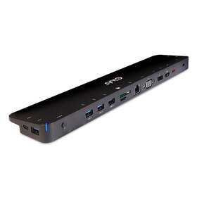 Dokovacia stanica Club3D USB-C s napájacím adaptérom Triple Display Dynamic PD, 65 W čierna

