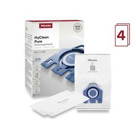 Vrecká pre vysávače Miele HyClean Pure GN (4 ks) 

