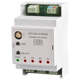 Prijímač Elektrobock WS304-4 5VDC, štvor-kanálový 


