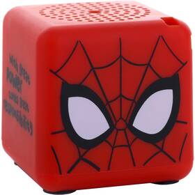 Prenosný reproduktor Bitty Boomers Bitty Box Marvel Spiderman červený

