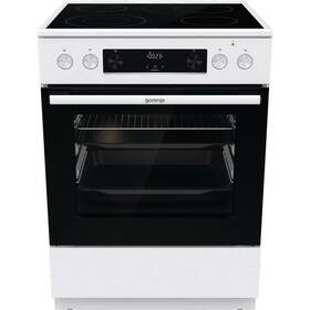 Sklokeramický sporák Gorenje GECS6C70WPA biely

