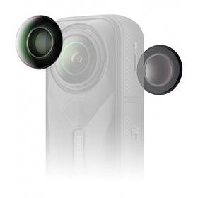 Súprava na výmenu šošoviek Insta360 X5 (2 ks) čierna

