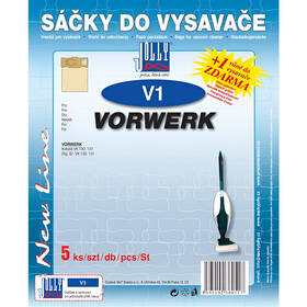 Vrecká pre vysávače Jolly V 1 (5 ks) 

