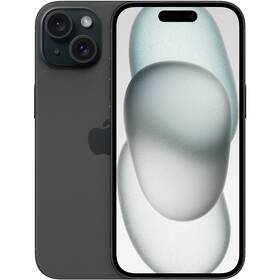 Mobilný telefón Apple iPhone 15 256 GB čierny 


