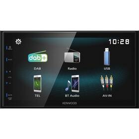 Autorádio s LCD KENWOOD DMX-125DAB čierne

