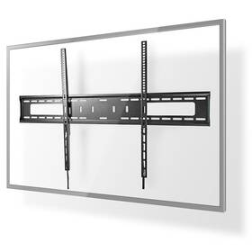Držiak na TV Nedis pevný, pre uhlopriečky 60" až 100", nosnosť 75 kg čierny

