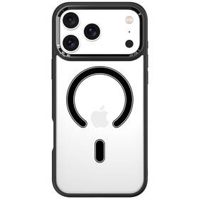 Kryt na mobil WG Iron Eye Magnet na Apple iPhone 17 Pro Max čierny/priehľadný

