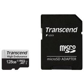 Pamäťová karta Transcend 128GB UHS-I U1 (95R/45W) + adaptér 

