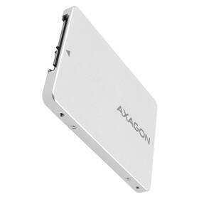 Rámček Axagon ALU box 2.5" internal, SATA - M.2 SATA SSD strieborný

